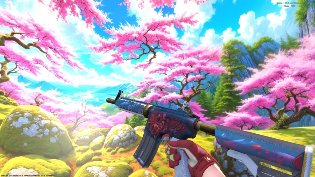 M4A4 | Spider Lily