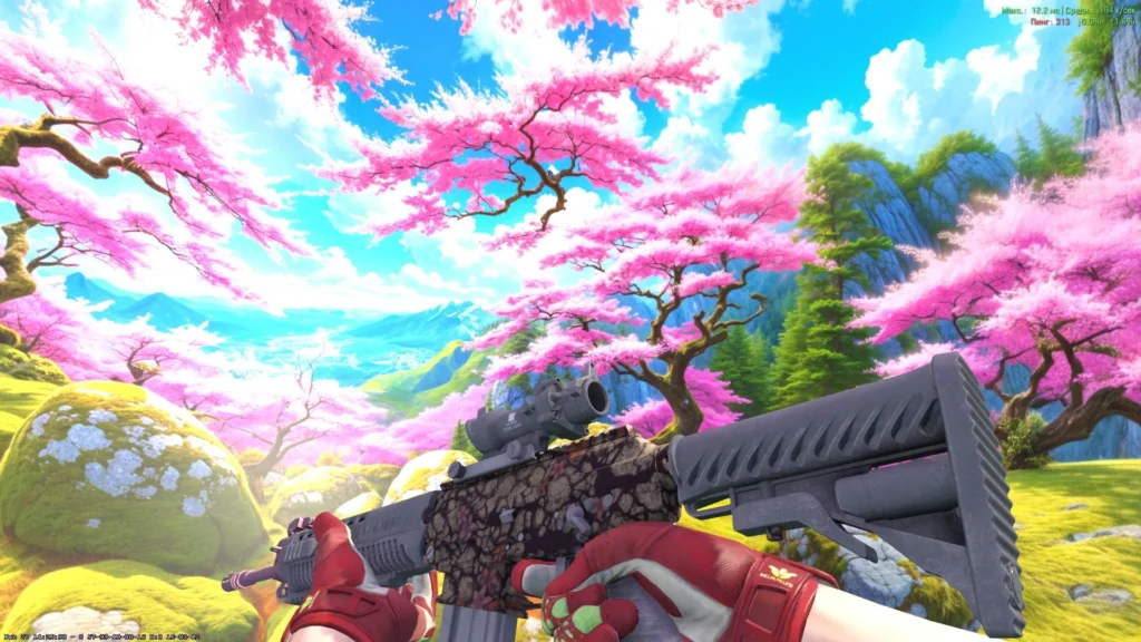 SG 553 | Desert Blossom