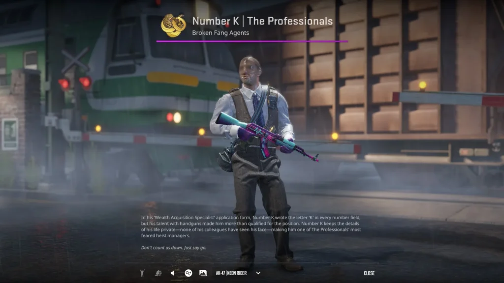 Number K | The Professionals