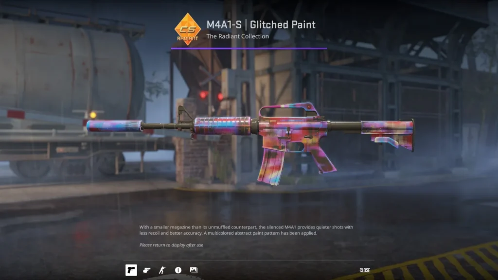 M4A1-S | Glitched Paint