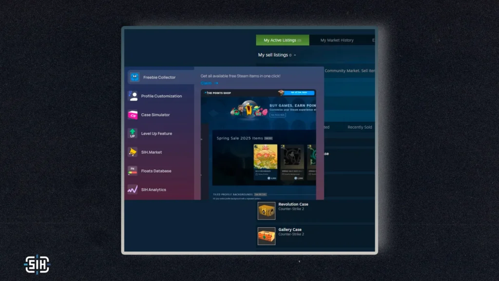 Quick Access and New SIH Menu​